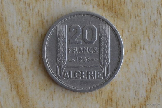 Французкий Алжир 20 франков 1956
