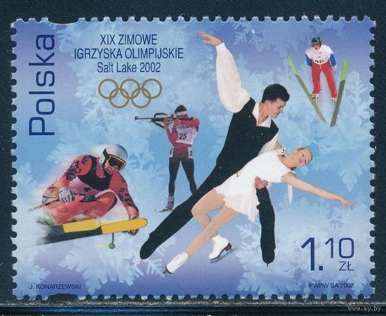 Польша Зимняя Олимпиада 2002г.