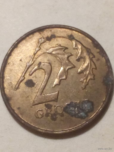 2 грош Польша 1998