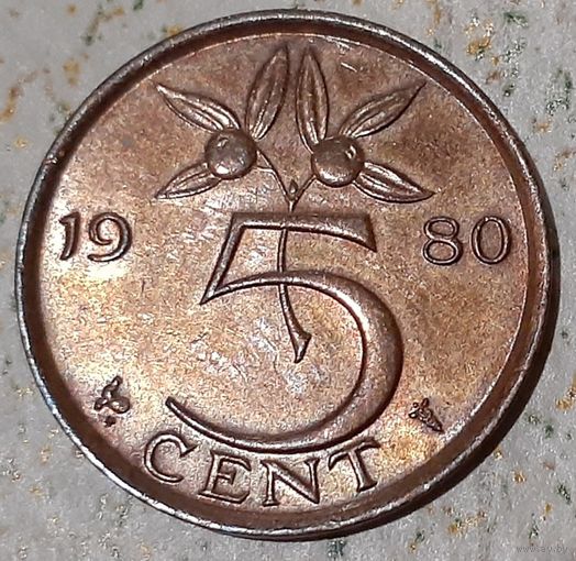 Нидерланды 5 центов, 1980 (14-9-3)