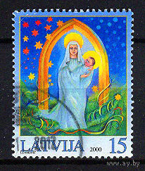 2000 Латвия. Рождество
