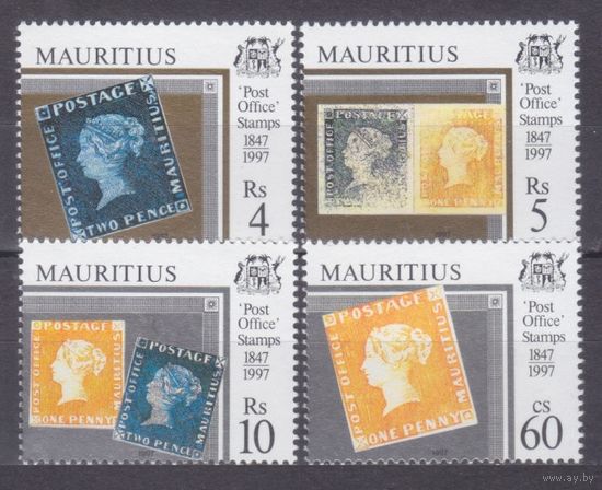 1997 Маврикий 839-842 Марки на марках 3,50 евро