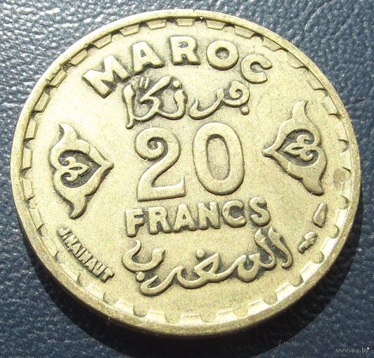 Марокко. 20 франков 1952