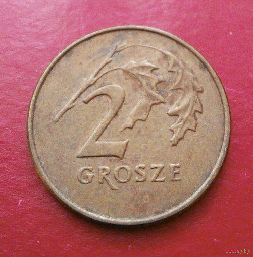 2 гроша 1991 Польша #03