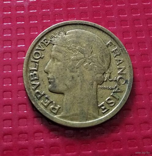 Франция 1 франк 1938 г. #30620
