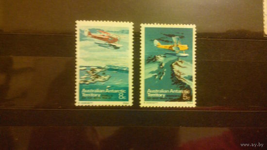Самолеты, авиация, транспорт, техника, воздушный флот, марки, Австралийские антарктические территории, 1973