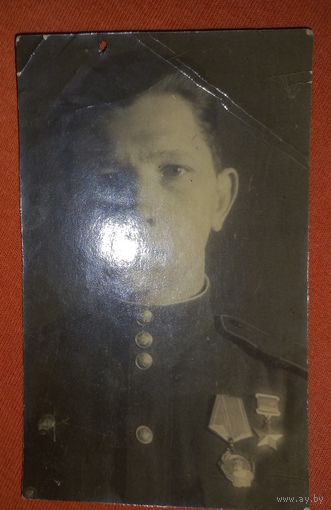 Фото Красавец 1944 ГСС,  с подписью героя()
