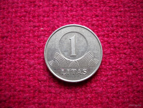 Литва 1 лит 2001 г.