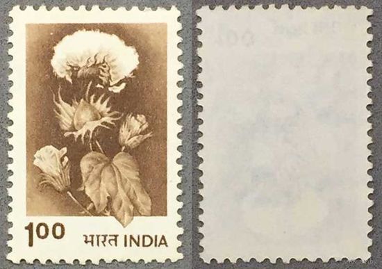 Марки Индии 1983г. Сельское хозяйство, хлопок