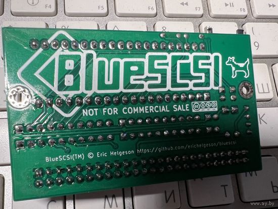 SCSI диск на micro SD карточке BlueSCSI