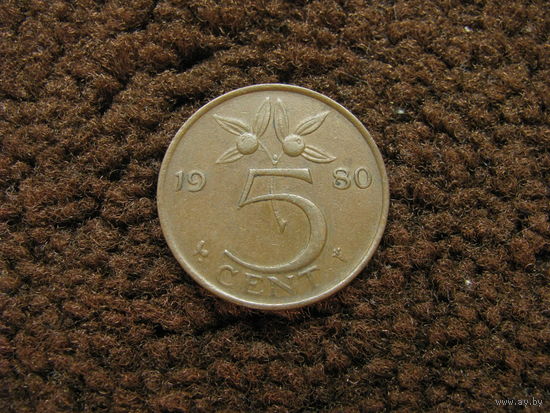 Нидерланды 5 центов 1980 (4)