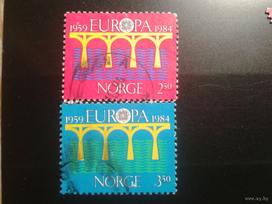Норвегия 1984 Европа полная серия