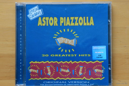 Astor Piazzolla – 20 Greatest Hits (1996, CD)