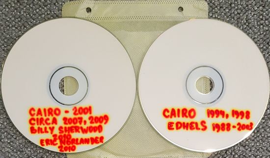 CD MP3 CAIRO, CIRCA, EDHELS, Billy SHERWOOD, Erik NORLANDER - 2 CD