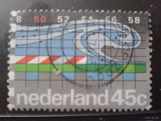 Нидерланды 1977 50 лет водной лаборатории