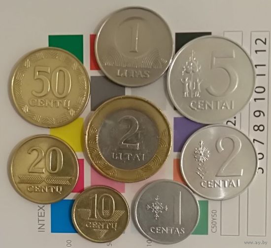 Литва 10 монет