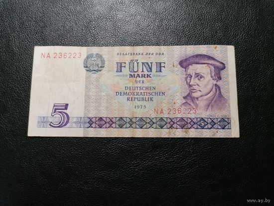 Германия ГДР 5 марок 1975