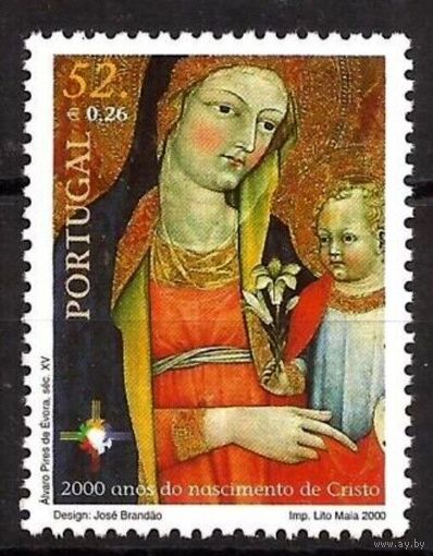 2000 Португалия 2386 Живопись - 2000 лет со дня рождения Иисуса Христа 1,00 евро