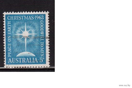 Австралия-1963, (Мих.327) гаш. , Рождество,
