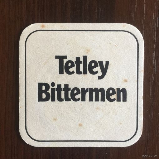 Подставка под пиво Tetley /Великобритания/ No 4