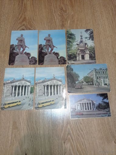 Фото открытки СССР, старый Гомель