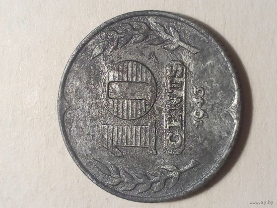 10 цент Нидерланды 1943