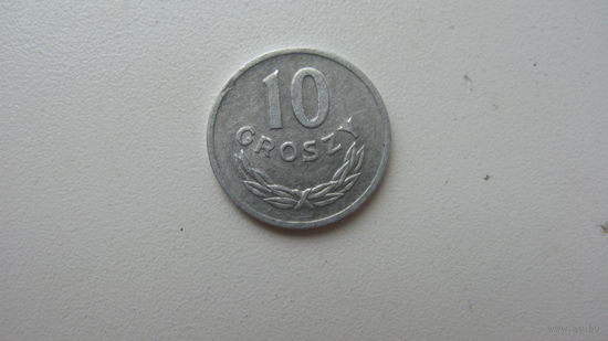 . Польша 10 грошей 1972 г.