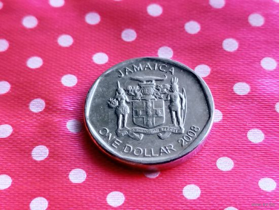 Ямайка. 1 доллар 2008. (1).