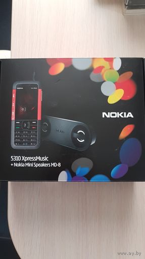 Nokia 5310xm +MD-8 новый в коллекцию