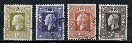 Норвегия 1970 г. Король Олаф V. Стандарт.  4 марки.