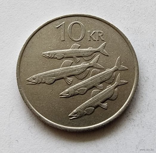 Исландия 10 крон, 1984