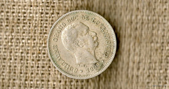 Люксембург 5 сантимов 1908 ///(ON)