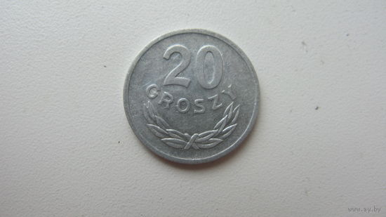 . Польша 20 грошей 1972 г.