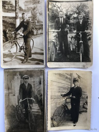 Фото с велосипедами 1930 е годы
