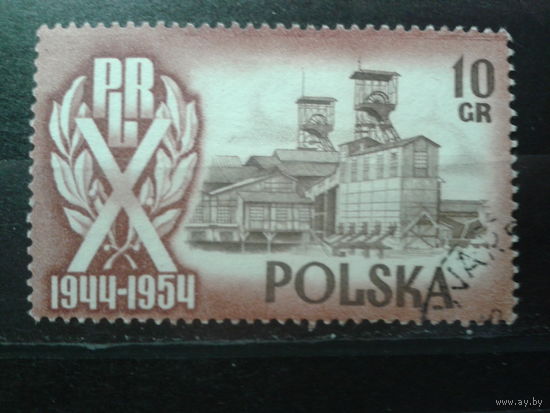 Польша 1954 10 лет ПНР
