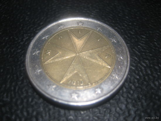 2 евро Мальта 2013 год