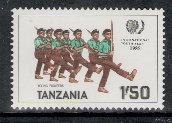 Танзания 1986. Международный год молодежи
