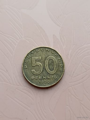 Германия 50 пфенингов 1950г. Завод