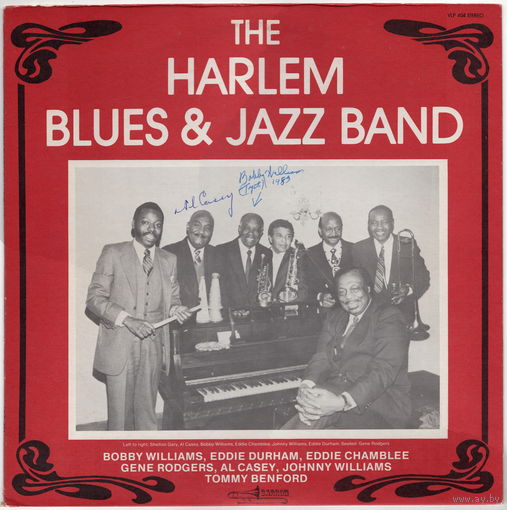 LP The Harlem Blues & Jazz Band (з аўтографамі музыкаў)