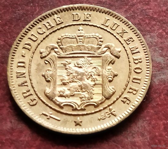 Люксембург 2и1/2 сантима, 1854-1908