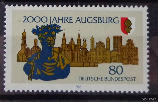 Германия, ФРГ 1985 г. Mi.1234 MNH** полная серия