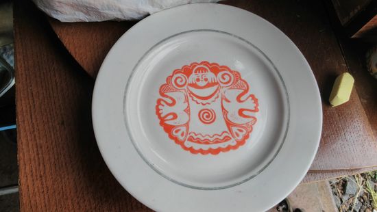 Тарелка ссср с рисунком