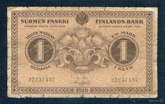 Финляндия, 1 марка 1916 год