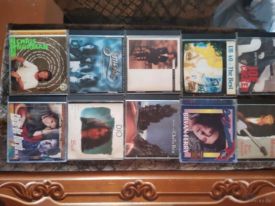 Audio CDs Albums зарубежные  7р за диск