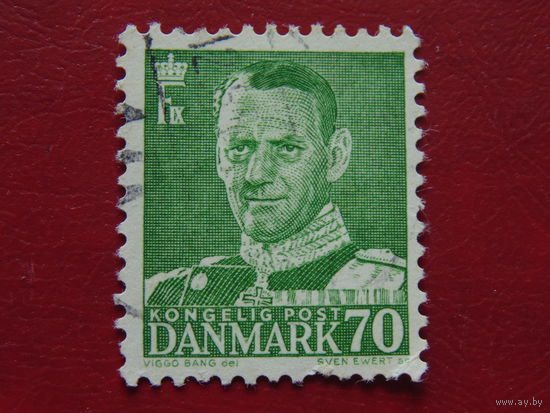 Дания 1951 г. Король Фредерик IX.