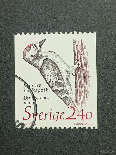 Швеция 1989. Животные в местах обитания, находящихся под угрозой исчезновения