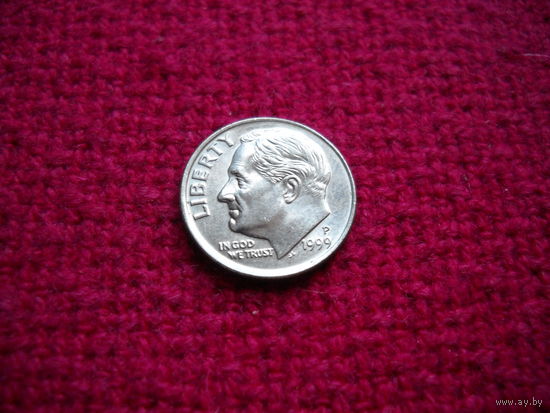 США 10 центов (дайм) 1999 г. (P)