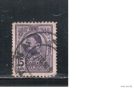 Румыния-1908, (Мих.214)  гаш. , Стандарт, Король Карл I(1)