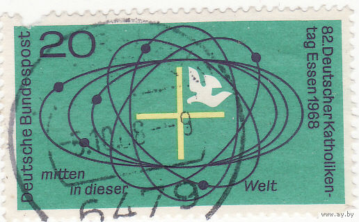 Немецкий католический день в Эссене 1968 год