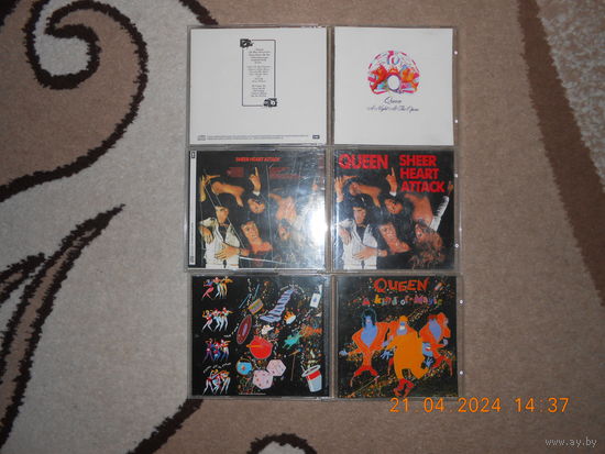 Queen - Sheer Heart Attack & A Night At The Opera & A Kind Of Magic /CD